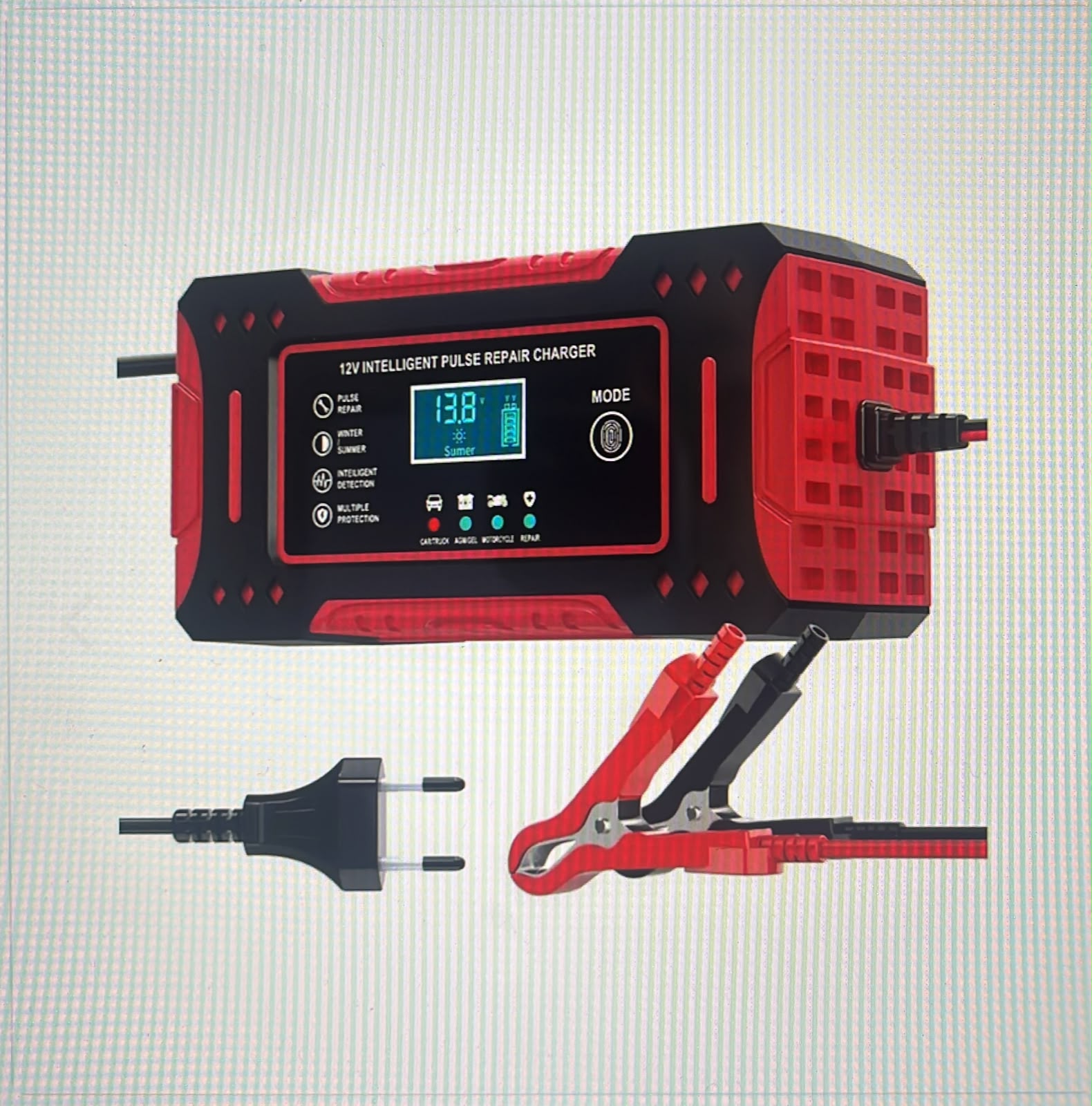 Cargador De Bateria Para auto 12v