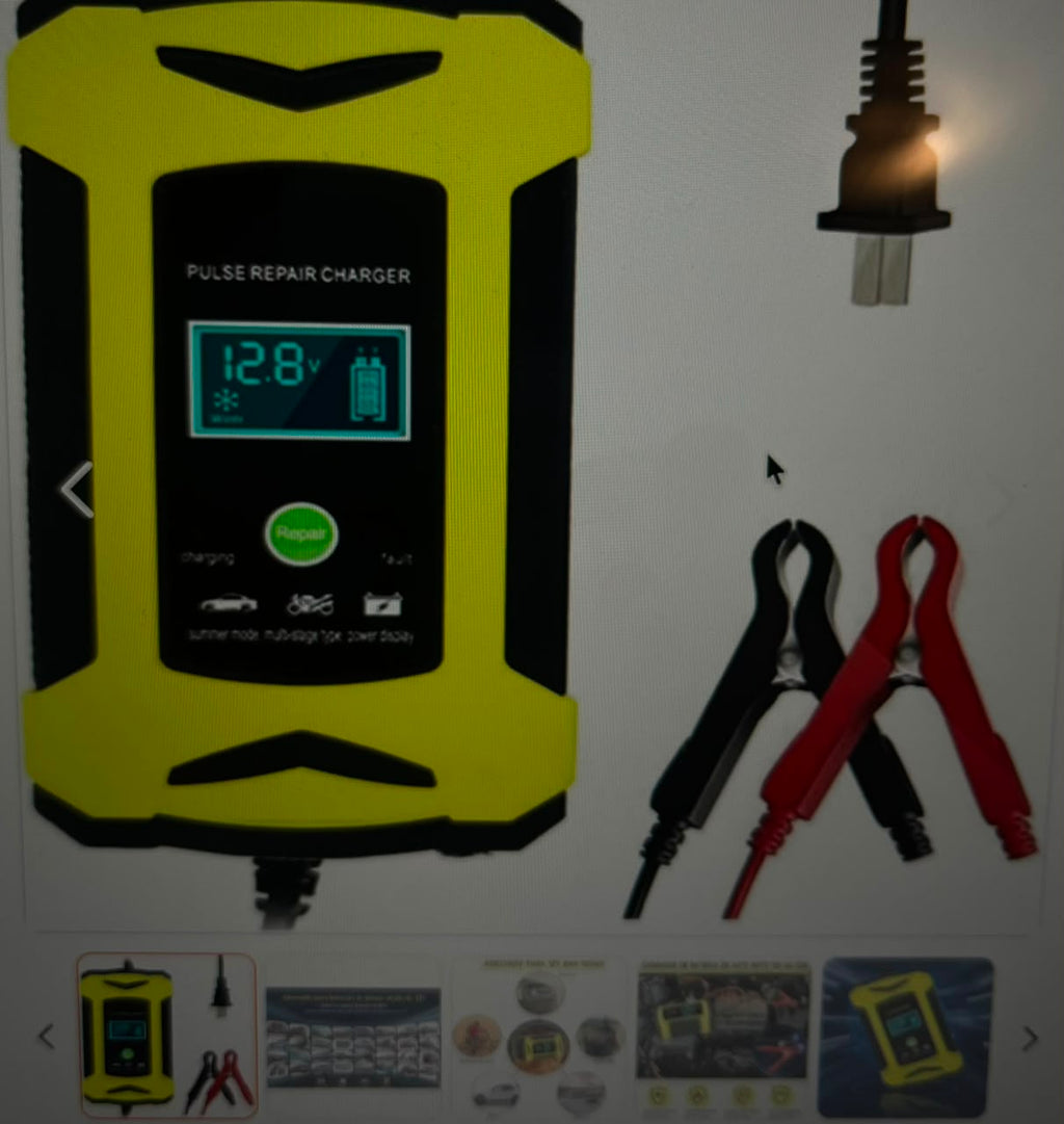 CARGADOR INTELIGENTE DE BATERIA AUTO VERSION PREMIUM